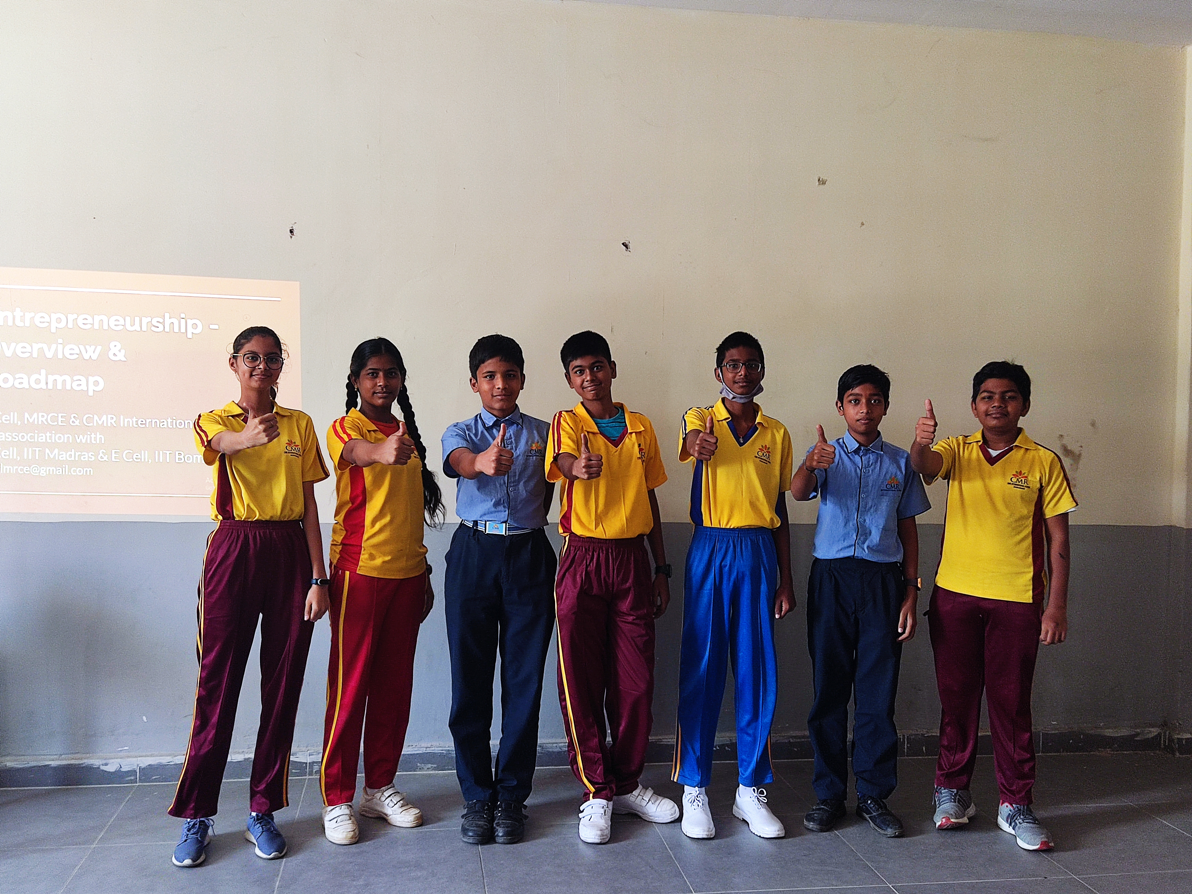 CMR School Students